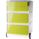 Certeo - easybox, caisson roulant easybox, 2 tiroirs, 2 tiroirs 