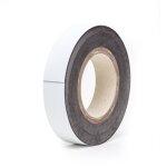 Certeo - frankel kaiserkraft, etiquette magntique en rouleaux, blanc,