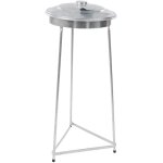 Certeo - frankel kaiserkraft, support sac - poubelle en acier, pour