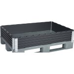 Certeo - ratioform, rehausse plastique, pour palette europe 1200 x 800