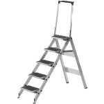Certeo - wak�, escabeau pliant en alu, marches en alu rev�tues de pvc,