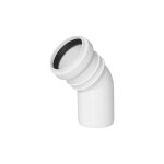 Certus - connecteur coud� d'installation d'�gouts 40mm angle diam�tre du tuyau de 30deg
