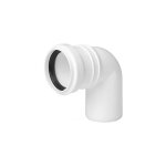 Certus - connecteur coud� d'installation d'�gouts 50mm angle diam�tre du tuyau de 90deg