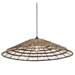 Abat - jour pour suspension tsylia en jute - ? 80 cm - naturel Abat - jour pour suspension tsylia en jute - ? 80 cm - naturel