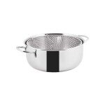 Friteuse en inox avec panier de 24 cm metalsomma