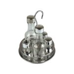 Service  condiments 5 pices daisy montini