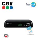Cgv - r�cepteur satellite hd e - sat hd - w4 (avec carte fransat)