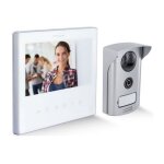 Videophone chacon 2 fils - 7 - blanc - ultra slim Videophone chacon 2 fils - 7 - blanc - ultra slim