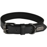 Chadog - collier chien simili basics noir taille : t55