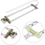 Cha�nes antid�rapantes en acier clic - adapt�es pour routes neigeuses, boueuses et glac�es, largeur de ...