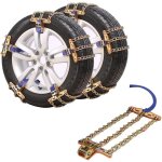 Chaînes à neige antidérapantes, universelles pour voitures, suv et camions, en acier trempé Chaînes à neige antidérapantes, universelles pour voitures, suv et camions, en acier trempé