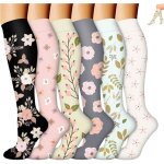 Cha�ne � neige et chaussette, chaussettes de compression pour femmes et hommes, soutien gradu� de la ...