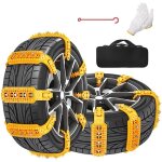 Cha�nes � neige voitures universelles, chaine pneu voiture 16pcs 165 - 265mm, chaine voiture pour suv, ...
