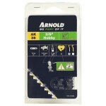 Chaîne de tronçonneuse 3 / 8', 1, 1 mm - 44 maillons d'entraîneurs - gouges demi - rondes - arnold Chaîne de tronçonneuse 3 / 8', 1, 1 mm - 44 maillons d'entraîneurs - gouges demi - rondes - arnold