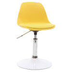 Miliboo ? chaise de bureau enfant jaune ? hauteur d'assise r�glable 42 - 57. 5 cm ? dossier incurv� pour ...