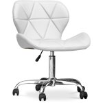 Privatefloor - chaise de bureau � roulettes - chaise de bureau pivotante - tapiss�e en simili cuir - ...
