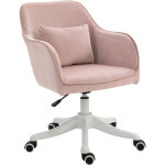 Chaise de bureau velours fauteuil bureau massant coussin lombaire intgr hauteur rglable pivotante ...