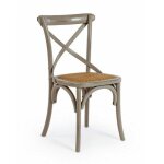 Chaise cross gris fonc�