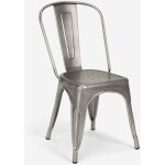 Ahd amazing home design ? chaise de cuisine vintage en m�tal ? style industriel shabby chic ? dimensions ...