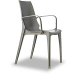 Scab design - chaise design, chaise design avec accoudoirs - vanity - deco gris en plastique Scab design - chaise design, chaise design avec accoudoirs - vanity - deco gris en plastique