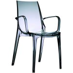 Scab design - chaise design, chaise design avec accoudoirs - vanity - deco gris transparent en plastique ... Scab design - chaise design, chaise design avec accoudoirs - vanity - deco gris transparent en plastique ...