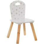 Chaise enfant douceur étoiles blanc atmosphera Chaise enfant douceur étoiles blanc atmosphera