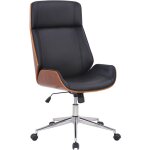 Clp - chaise d'tude de bureau varel en noix / similaire noir