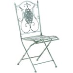 Clp - chaise de fer lgante rtive disponible en diffrentes couleurs colore : vert antique