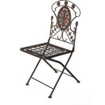 Chaise de jardin en m�tal avis 1840 chaise en m�tal chaise bistro chaise jardin vintage fer nostalgie ...