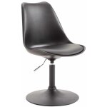 Chaise de lunch bureau réglable en cuir écologique et plastique moderne diverses couleurs couleur : noir ... Chaise de lunch bureau réglable en cuir écologique et plastique moderne diverses couleurs couleur : noir ...