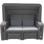 Fauteuil - cabine de plage avec fonction chaise longue holby �quipement : sans housse de pluie - home ...