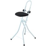 Chaise pliante de repassage wenko si�ge assis debout pour faciliter le repassage et les taches m�nag�res ...