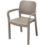 Keter - chaise en polypropyl�ne 'bella' cappuccino