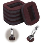 Chaise en roue coussinets lot de 5 coussin de fixation � rouleaux patins antid�rapants pour roulettes ...