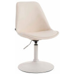 Chaise de salle  manger fracassante en crme, wei