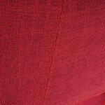 Chaise de salle à manger hwc - a50 ii, fauteuil, design rétro des années 50 - tissu, rouge pourpre Chaise de salle à manger hwc - a50 ii, fauteuil, design rétro des années 50 - tissu, rouge pourpre