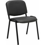 Clp - chaise de visiteur rembourr en cuir en cuir eco chaise en attente classique diffrentes couleurs ...