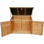Chalet & jardin coffre de rangement multifonctions  trocadro  1200l