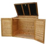 Chalet&jardin - coffre de rangement multifonctions 'trocadro' 1350l
