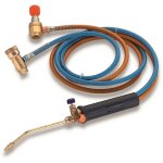 Chalumeau bi - gaz oxyg�ne m10 et gaz butane propane tuyaux 1. 5 m kemper