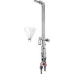 Chalumeau coupant laiton galvanis� 3 tubes oxyg�ne ac�tyl�ne propane pour plaque de fer en acier