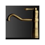 Chambord - robinet vintage vieux bronze aubin