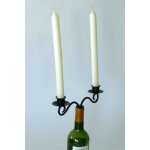 Chandeliers doubles pour bouteilles - lot de 2 - astuceo