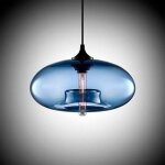 Chandelier lampe de lustre de plafond, lampes suspendues lampe  suspension en verre v - intage creative ...