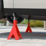 Chandelle capacit� de charge de 6 tonnes b�quille 2 pi�ces comprenant 2 goupilles de s�curit� 13 niveaux ...