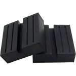 Chandelle hydraulique � plaque en caoutchouc avec r�glage automatique pour atelier