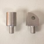 Chape de repose pied mad pour auto suzuki su06 neuf