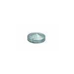 Chapeau poteau rond pyramide de diamtre  120 mm zingu  chaud