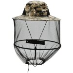 Chapeau de soleil anti - moustiques, chapeau de p�cheur, chapeau anti - moustiques, chapeau d'apiculture, ...