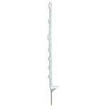 Chapron lemenager - piquet plastique bche renforce blanc 1, 50 8 isolateurs